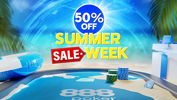 50% Sommerschlussverkauf!