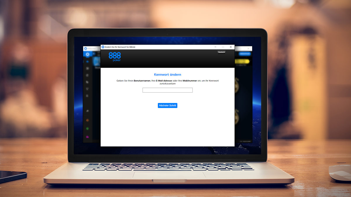 888 Poker Anmeldeformular