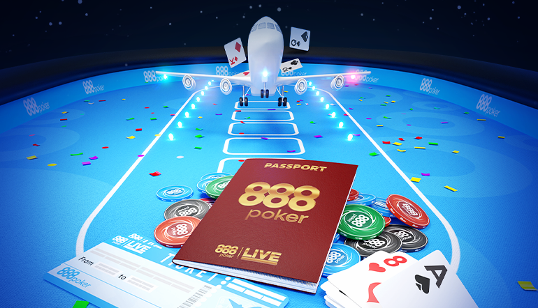 888poker LIVE Passport-Ticket