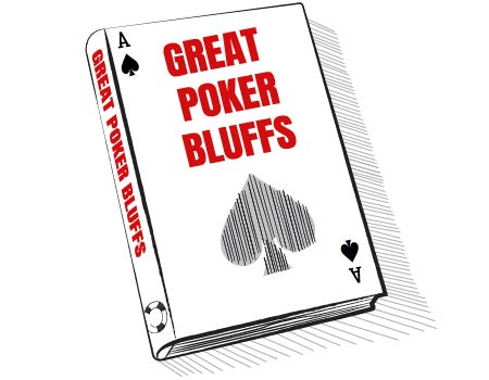 Buch mit dem Titel die besten Pokerbluffs aller Zeiten