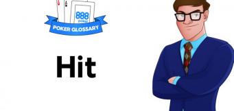 Wofür steht der Begriff "Hit" beim Poker?