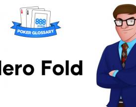 Was ist ein "Hero Fold" beim Poker?