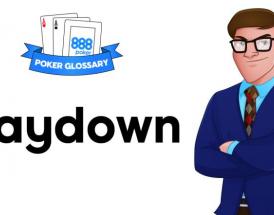 Was ist ein "Laydown" beim Poker?