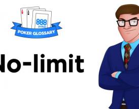 Wofür steht der Ausdruck "No Limit" beim Poker?