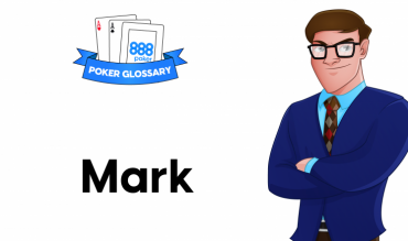 Wofür steht der Begriff "Mark" beim Poker?
